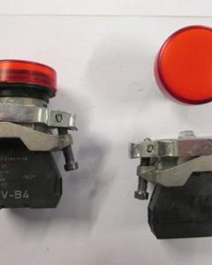 Pilot lamp red 24V AC/DC w/cable